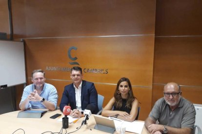 Els representants de l'oposició a Cambrils