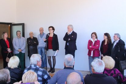 Moment de la inauguració del local de la Miralba.