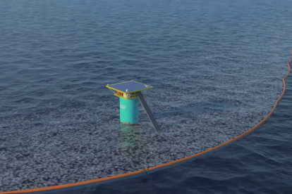 Imagen del proyecto de The Ocean Cleanup Prototype