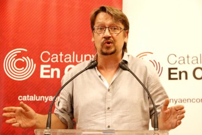 Imagen de archivo del coordinador general de Catalunya en Comú, Xavier Domènech.