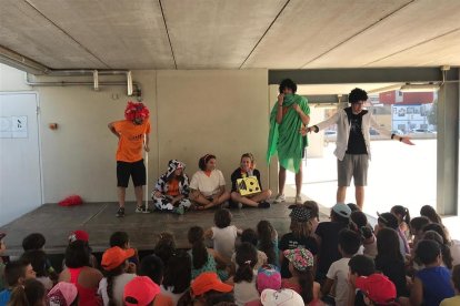 Los niños disfrutan de un amplio abanico de actividades.