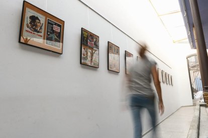 Imatge de l'exposició que es pot visitar al Casal de les Dones.