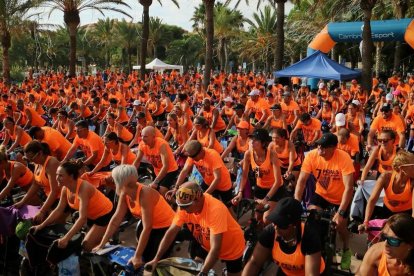 Imagen de la pedalada de Cambrils.