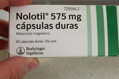 Imatge d'una caixa de Nolotil.