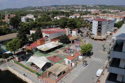 El centre Tabaris a l'actualitat, situat al centre de Coma-ruga