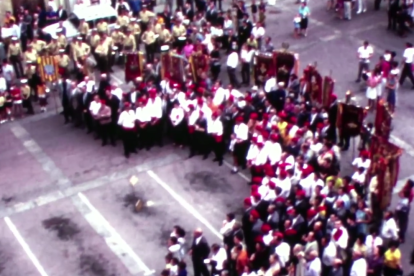 Instant d'un dels vídeos de les festes de 1968.