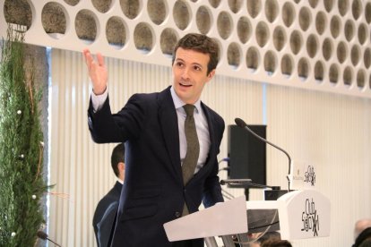 El líder del Partit Popular, Pablo Casado.