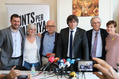 Plan conjunto de Comín, Boye, Ponsatí, Puigdemont, Trias y Talegón.