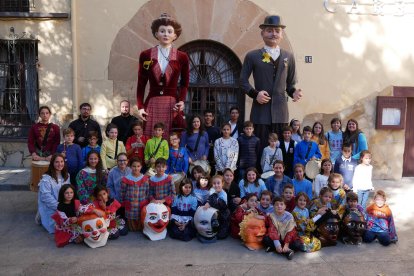 Imatge de la trobada de gegants que va tenir lloc el passat cap de setmana per la Festa Major del municipi.