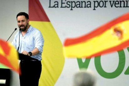 El presidente de VO, Santiago Abascal.