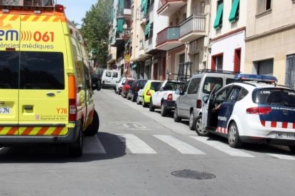 Imatge d'arxiu d'una ambulància del SEM.