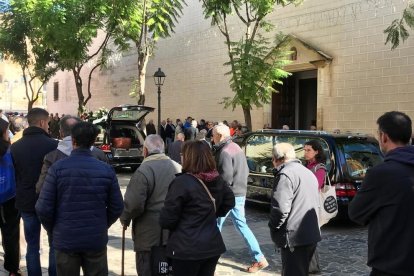 La ceremonia ha tenido lugar en la iglesia de Sant Pere de Torredembarra.