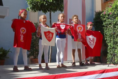 Imagen de la fiesta celebrada en la Casa Canals.