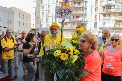 L'ofrena de flors, a Reus.