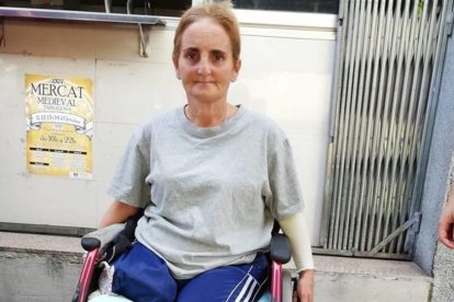 Moita va ingressar a l'Hospital Joan XXIII el passat mes de març i va perdre una cama.