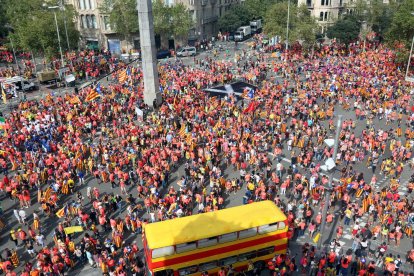 La Diagonal, plena.