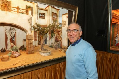 Borrut en la exposición que se puede visitar a la cripta de la iglesia de Sant Antoni de Pàdua de Tarragona.