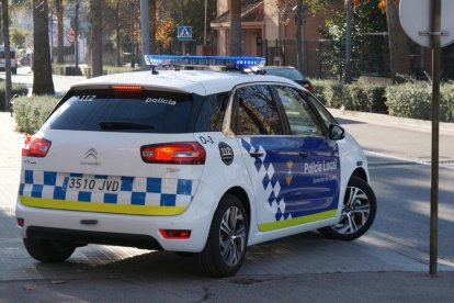 Un cotxe de la Policia Local de Calafell.