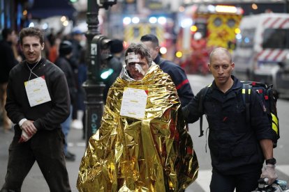 Una de les persones que va resultar ferida en l'explosió d'ahir