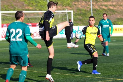 Imagen del Nàstic Genuine disputando el primer partido de la Fase Tarragona contra el Villareal.