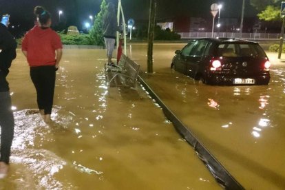 Imatge de la rambla de Campclar a la zona que l'uneix amb la carretera de València.