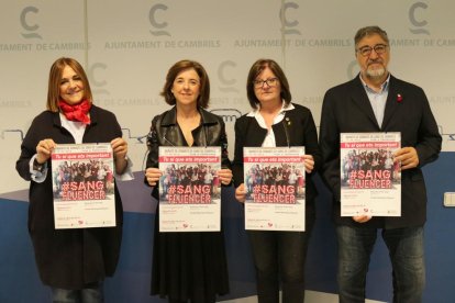 Presentación de la Marató de Sang de Cambrils.