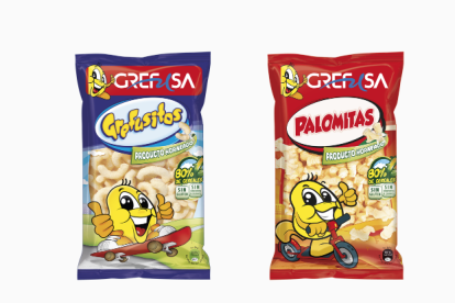 Imatge dels dos productes de Grefusa retirats.