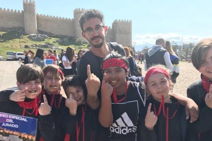 Imatge d'un dels grups de Torreforta a Àvila.