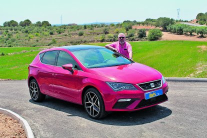 Aquest model de Seat León funciona amb Gas Natural Comprimit (GNC).