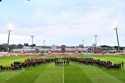 Els 17 equips del futbol base del CF Reus