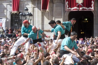 Imatge d'arxiu d'una de les passades edicions de la Diada de Santa Tecla.