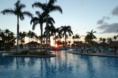 David Humphries va morir a la piscina de l'hotel.