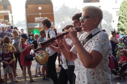 Alguns dels integrants de So Nat Grallers de Tarragona