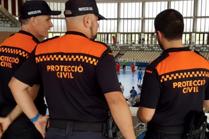 Imatge d'arxiu d'agents de Protecció Civil de Tarragona.