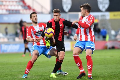 Alfred Planas, durante un partido en casa.