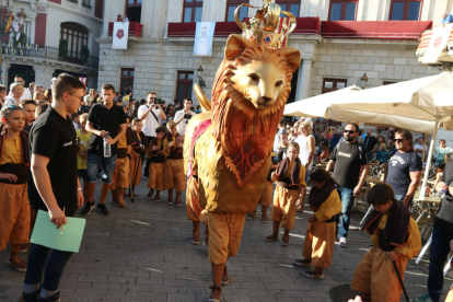 El Lleó petit s'estrenava amb el Seguici.