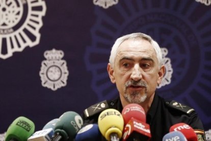 Imatge d'arxiu del comissari principal Daniel Rodríguez López, cap superior de la Policia Nacional a Navarra.