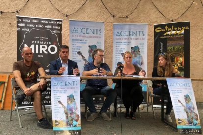 Imagen de la presentación del Festival Accents.