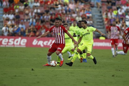 Imagen de archivo de un partido de la UD Almería, el próximo rival del CF Reus en liga, de esta temporada.