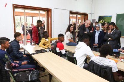 Menors estrangers al Complex Educatiu de Tarragona.