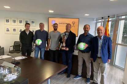 El sorteig dels quarts de final de Copa Catalunya s'ha celebrat aquest divendres a la seu de la Federació.