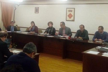 El ple municipal, reunit el passat dijous, en sessió ordinària.