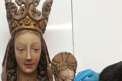 La restauració s'ha dut a terme al Taller Avall de Reus.