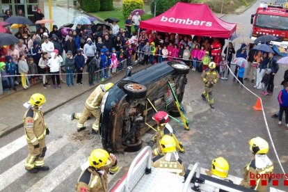 S'ha fet un exercici d'excarceració durant la celebració.