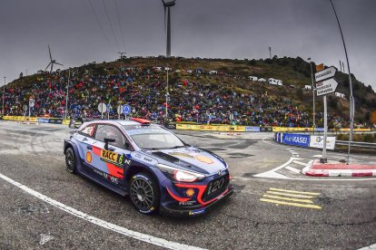 El piloto de Hyundai, Dani Sordo ha finalizado quinto este RallyRACC