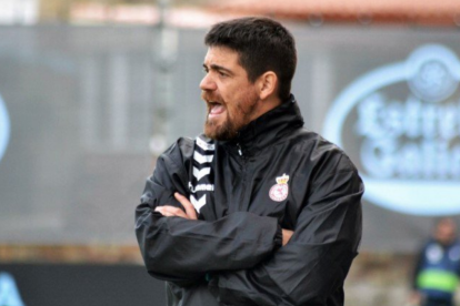 Abel Mourelo en su etapa en la Cultural Leonesa.