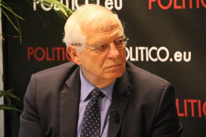 El ministro de Asuntos Exteriores español, Josep Borrell.