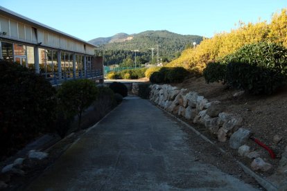 L'espai on s'ubicarà la central de biomassa del projecte de la xarxa de calor de proximitat que abastirà els equipament públics del municipi d'Alcover.