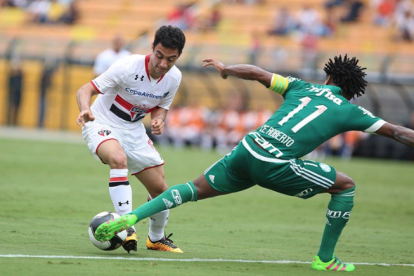 Imagen del jugador compartida por el Sao Paulo FC.