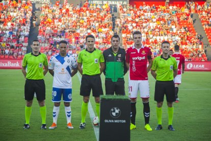 Saúl Ais Reig, abans del Nàstic-Tenerife de la 2018-19.